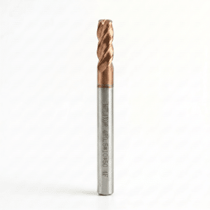 HX55 4mm 4 Flute R0.5 Corner Radius End Mill