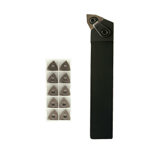 MWLNR-08 25mm External Tool Holder + 10 WMNG08 Inserts